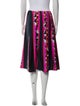 Emilio Pucci Silk Knee-Length Skirt