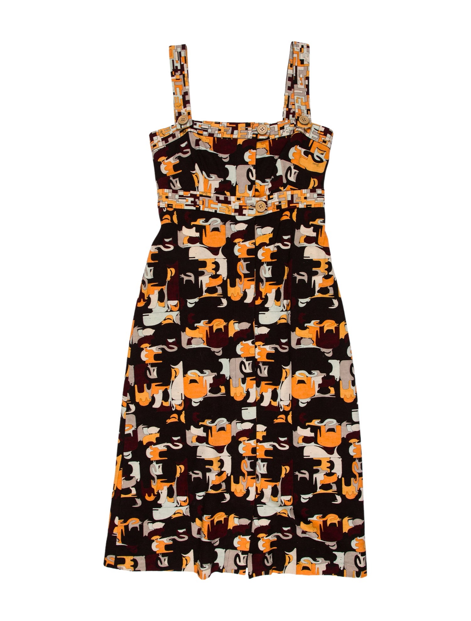 Emilio Pucci Vintage Midi Length Dress