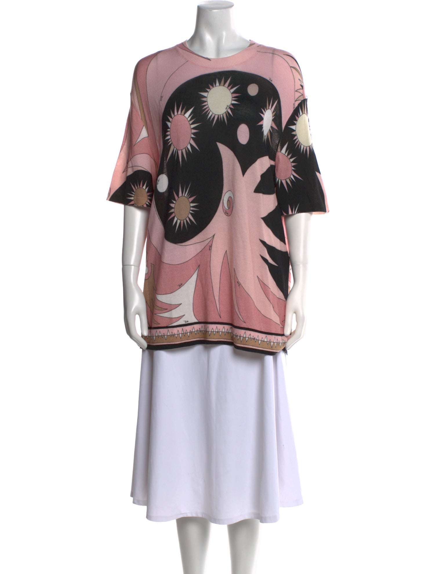 Emilio Pucci Wool Printed Sweater