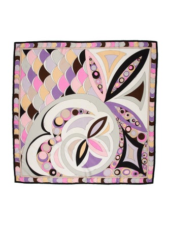 Emilio Pucci Silk Printed Scarf