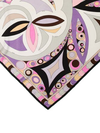 Emilio Pucci Silk Printed Scarf