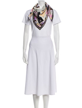 Emilio Pucci Silk Printed Scarf