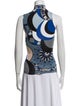 Emilio Pucci Printed Halterneck Top
