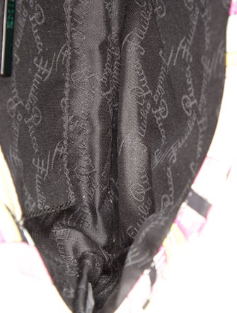 Emilio Pucci Nylon Top Handle Bag