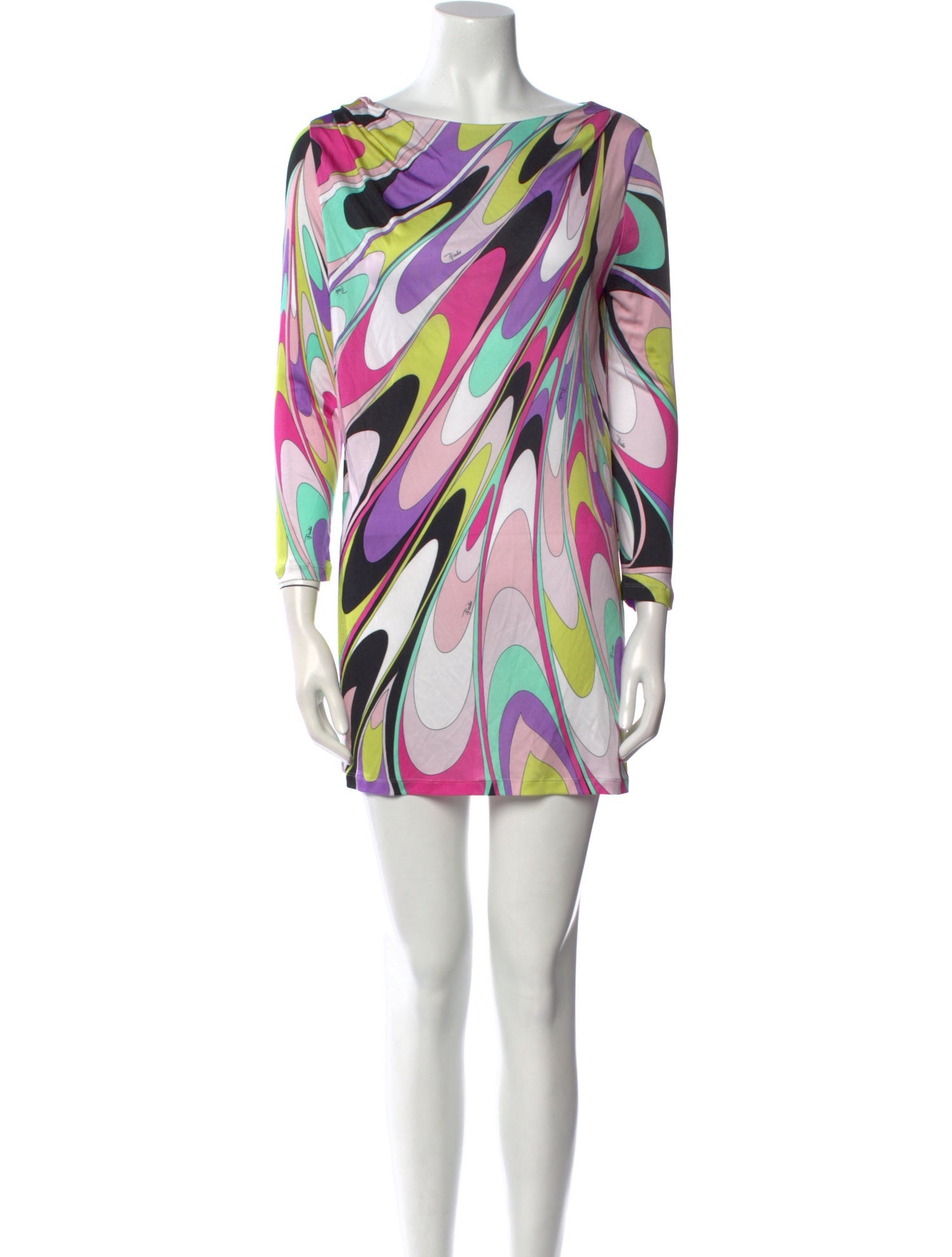 Emilio Pucci Printed Mini Dress