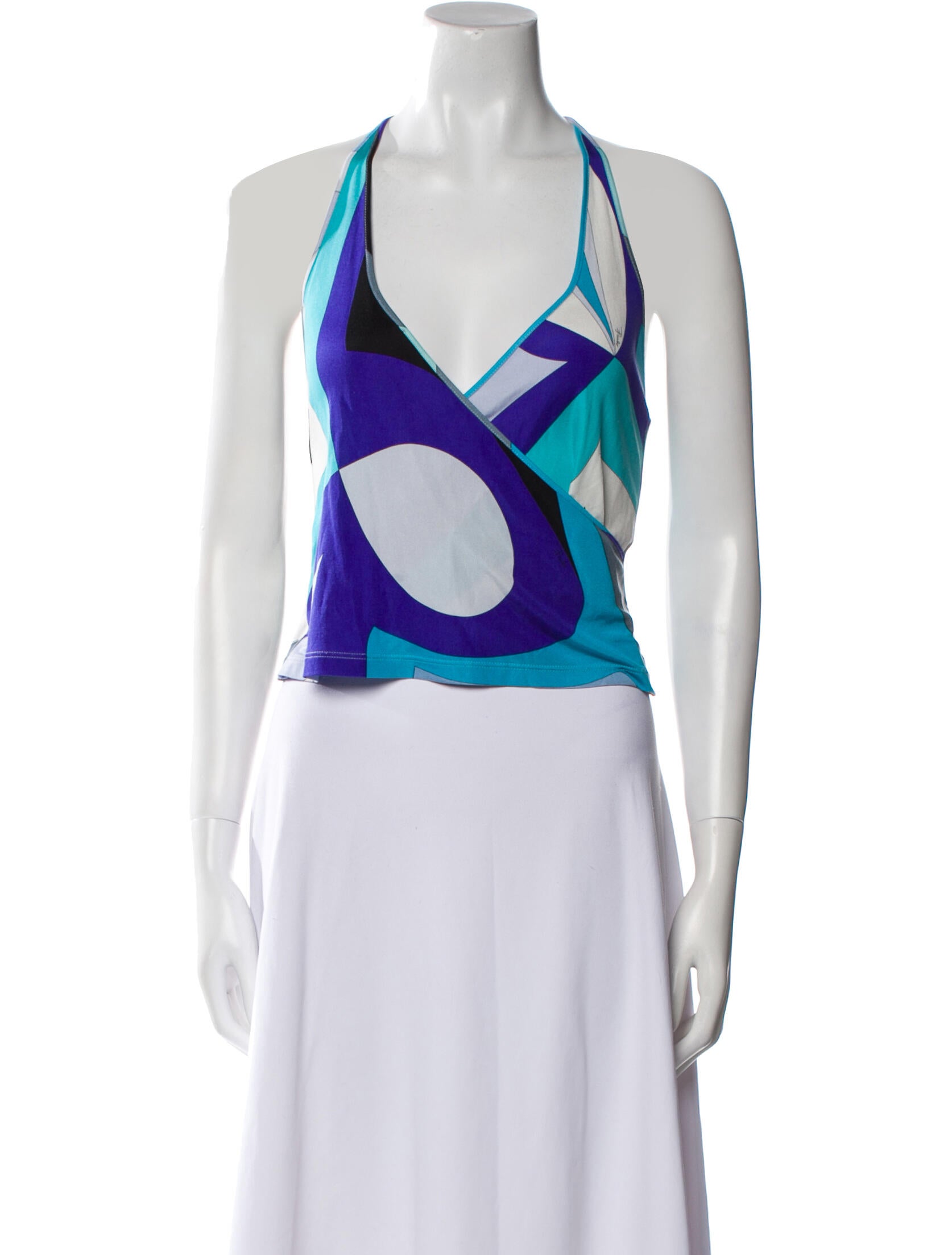 Emilio Pucci Vintage 2000's Crop Top