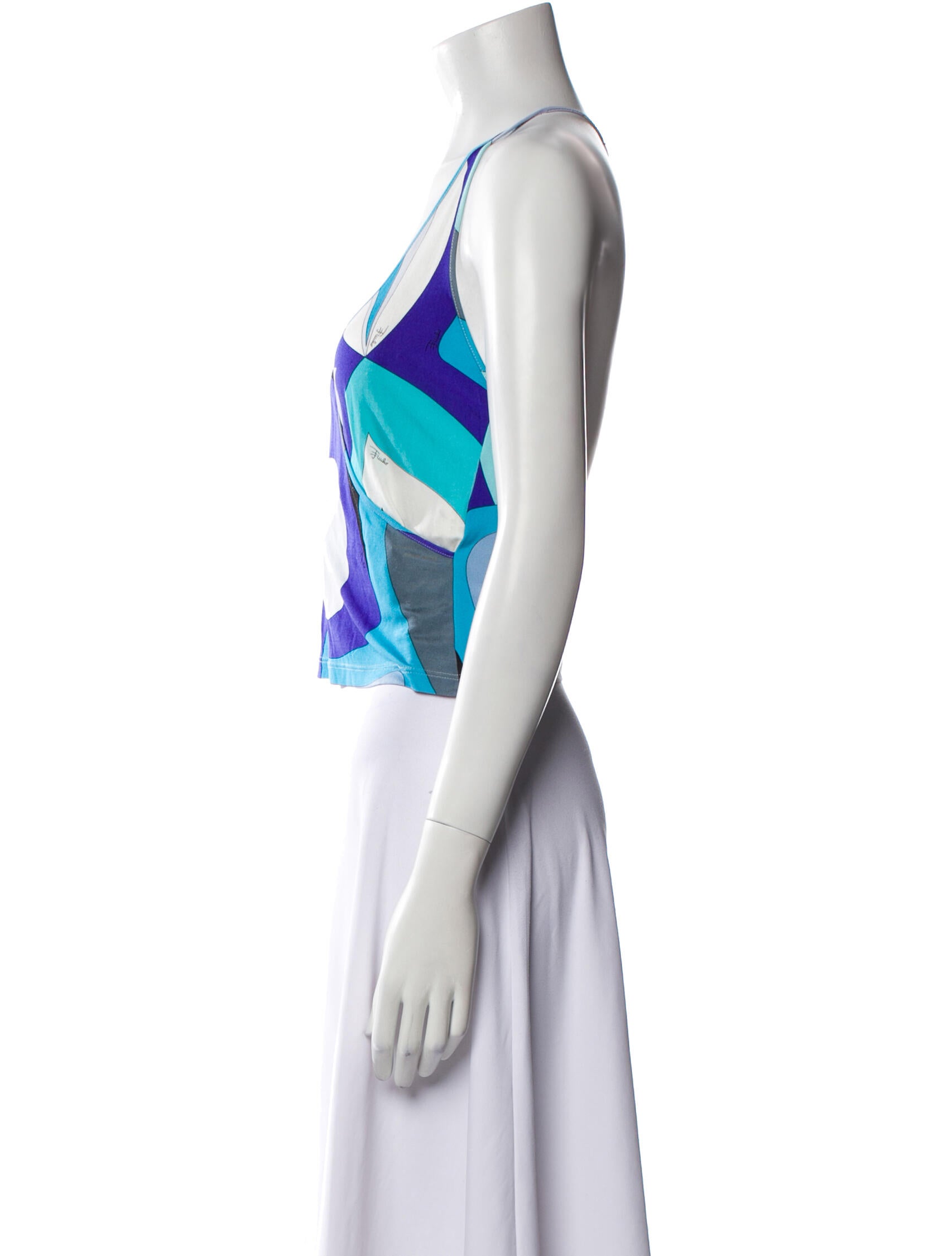 Emilio Pucci Vintage 2000's Crop Top