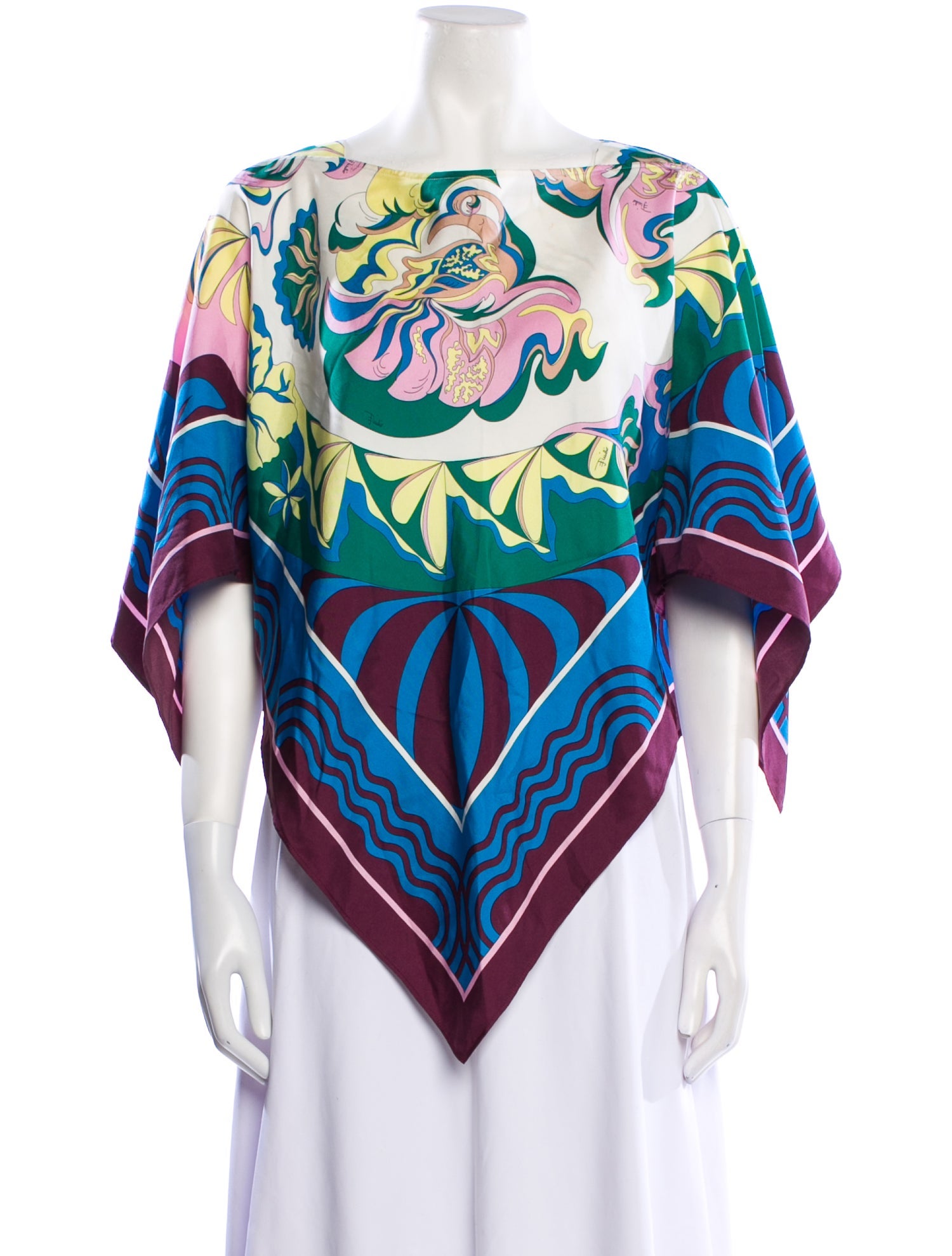 Emilio Pucci Silk Printed Blouse
