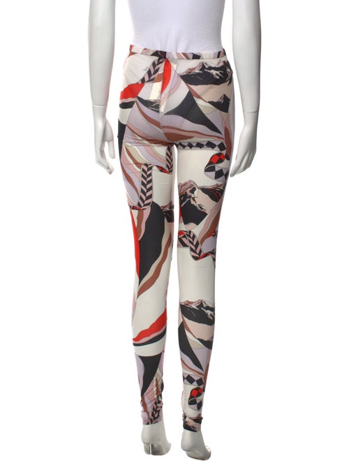 Emilio Pucci Printed Skinny Leg Pants