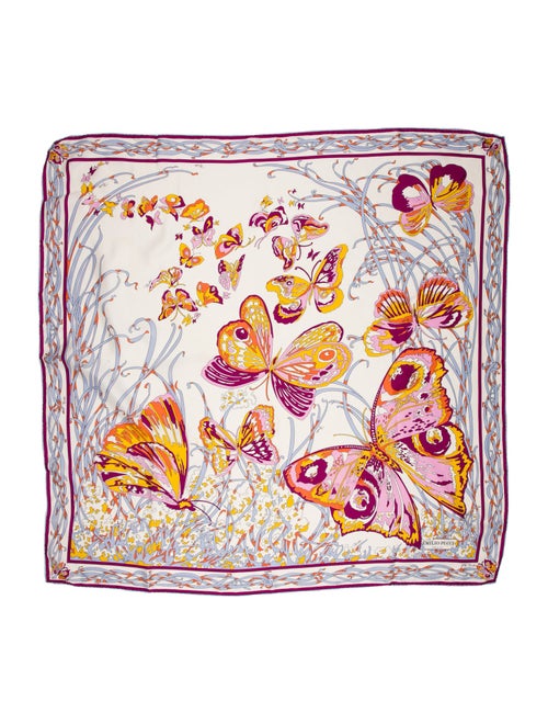 Emilio Pucci Silk Printed Scarf