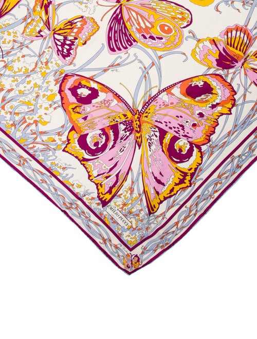 Emilio Pucci Silk Printed Scarf