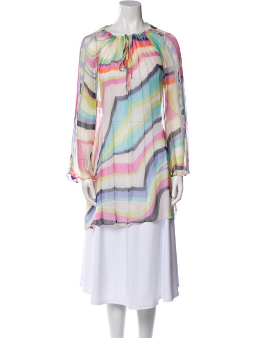 Emilio Pucci Silk Printed Tunic