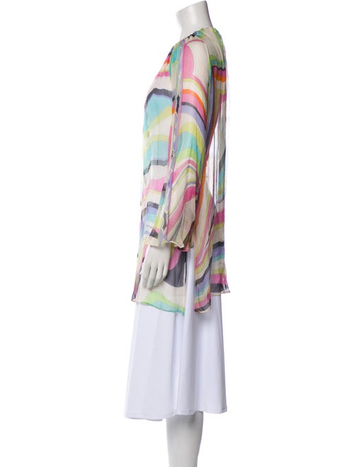 Emilio Pucci Silk Printed Tunic