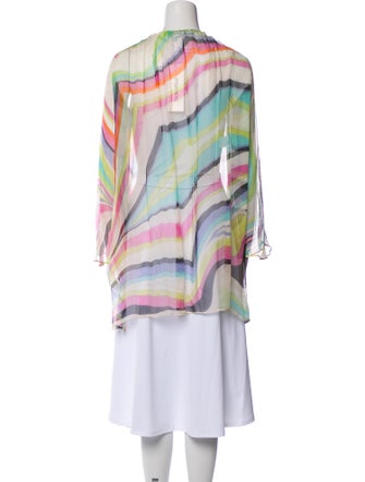 Emilio Pucci Silk Printed Tunic