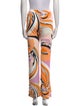 Emilio Pucci Printed Wide Leg Pants