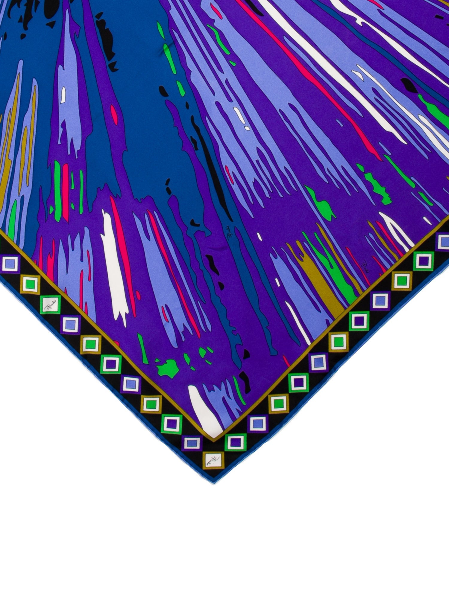 Emilio Pucci Silk Printed Scarf