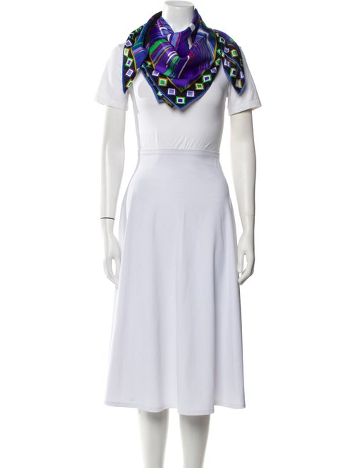 Emilio Pucci Silk Printed Scarf