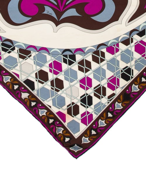 Emilio Pucci Silk Printed Scarf