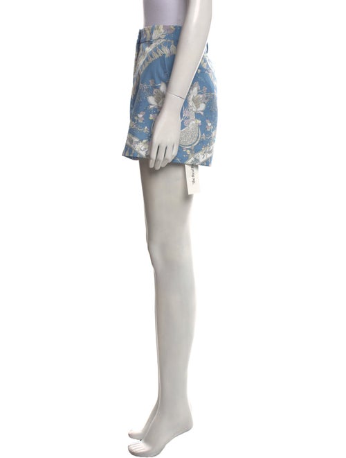 Emilio Pucci Floral Print Mini Shorts