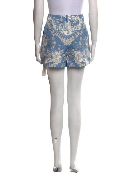 Emilio Pucci Floral Print Mini Shorts