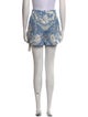 Emilio Pucci Floral Print Mini Shorts