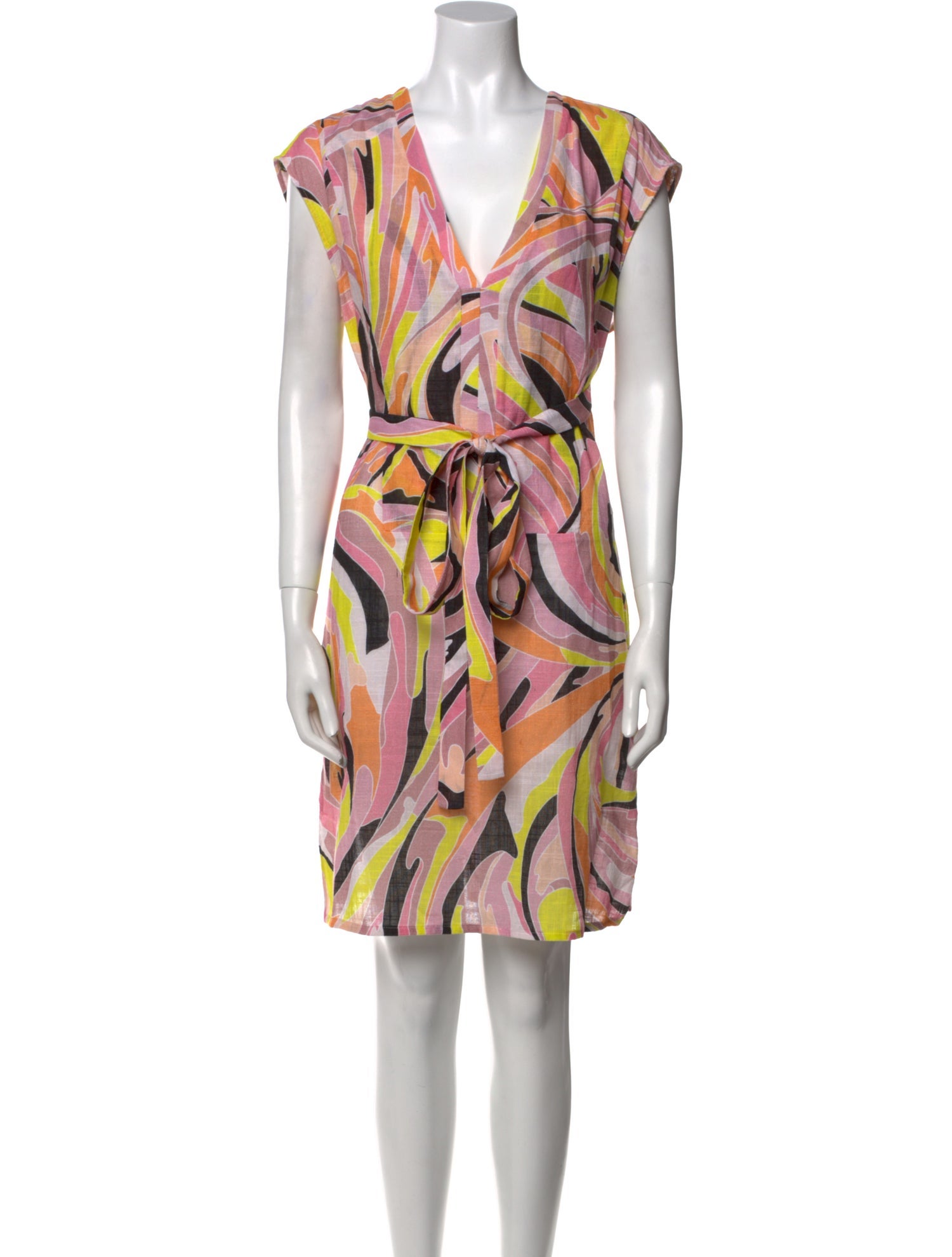 Emilio Pucci Printed Knee-Length Dress