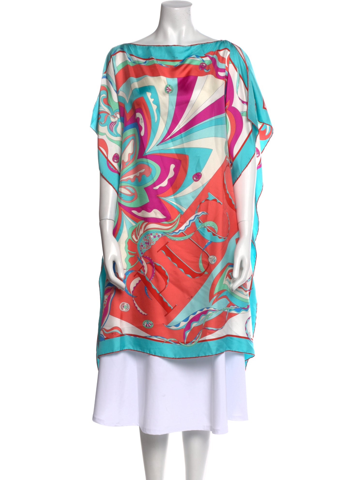 Emilio Pucci Silk Printed Tunic