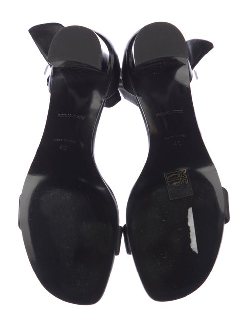 Emilio Pucci Leather Sandals