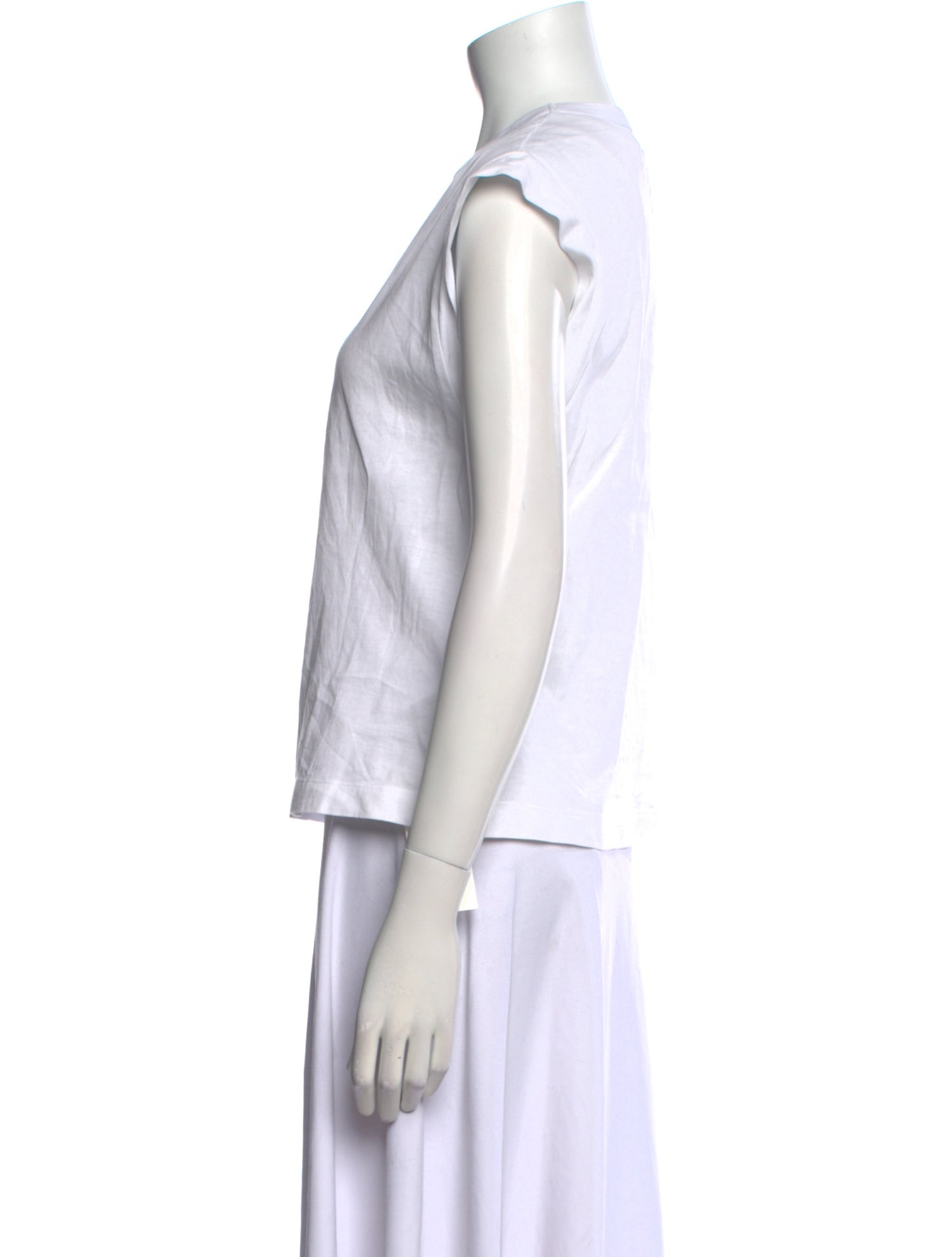 Emilio Pucci Bateau Neckline Short Sleeve Top