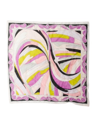 Emilio Pucci Silk Printed Scarf