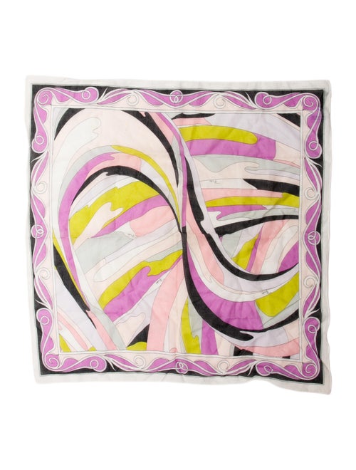 Emilio Pucci Silk Printed Scarf