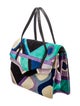 Emilio Pucci Velvet Top Handle Bag