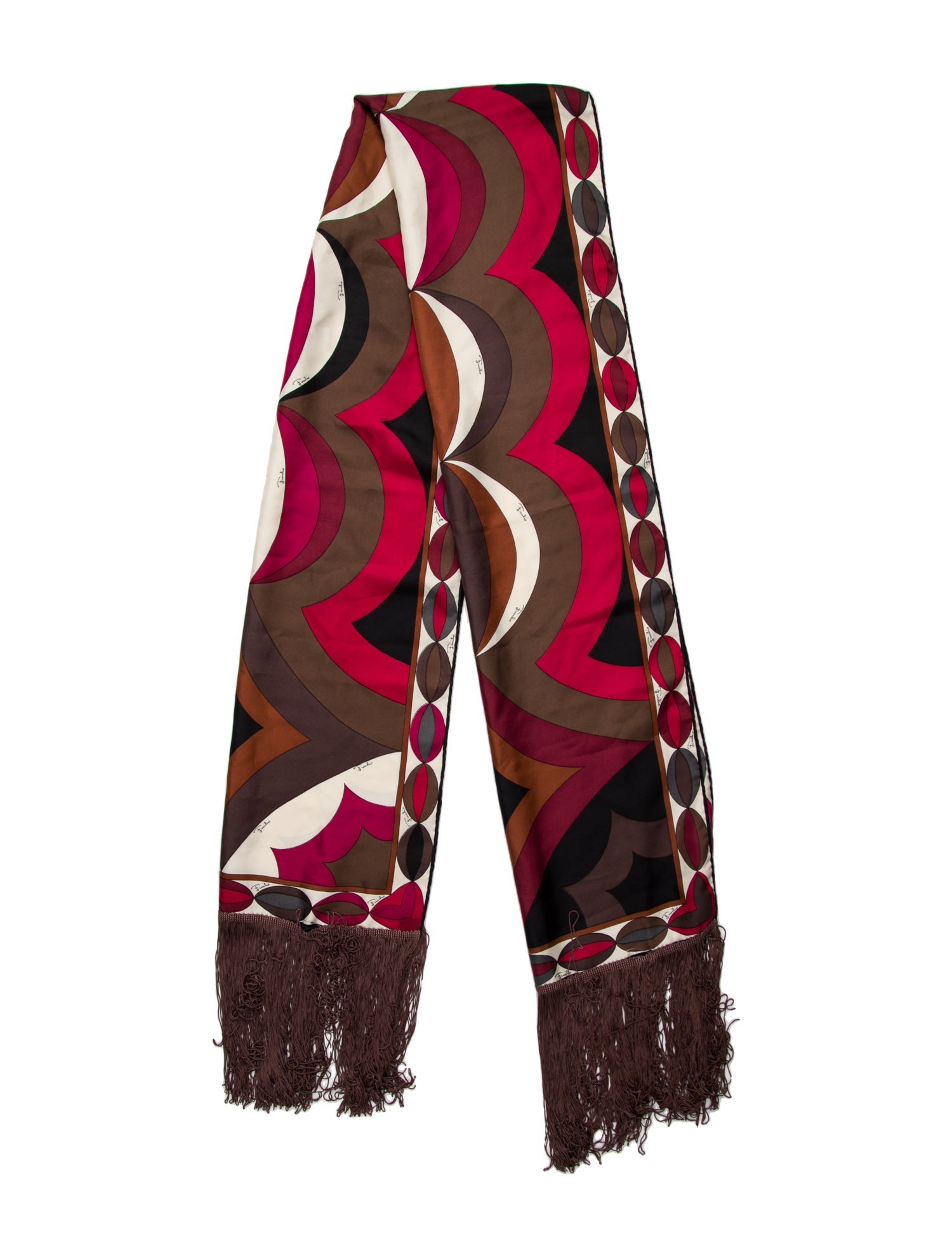 Emilio Pucci Silk Printed Scarf