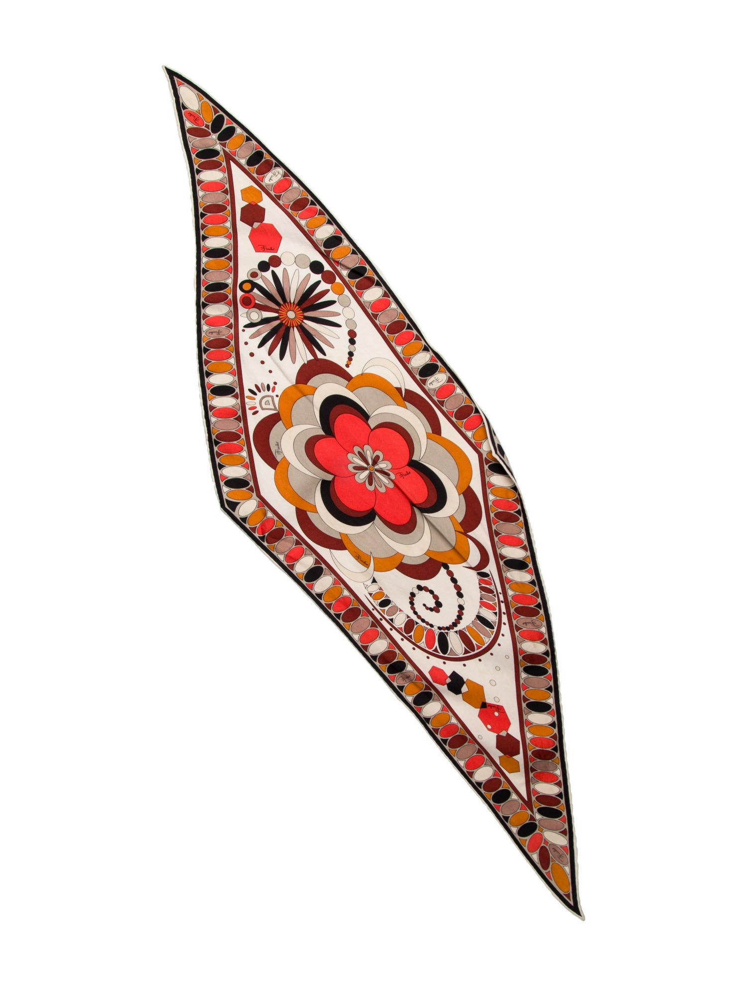 Emilio Pucci Silk Vintage Scarf