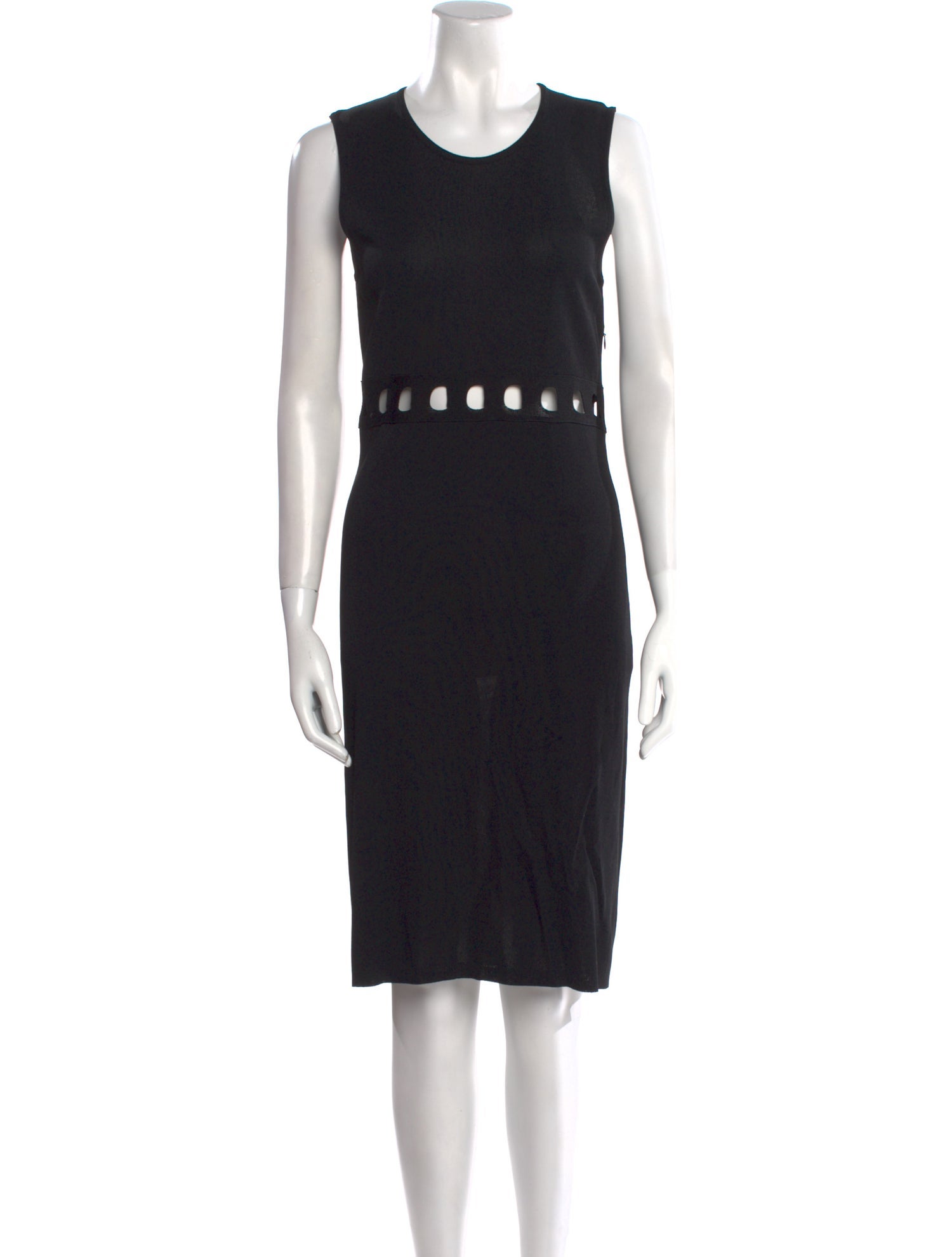 Emilio Pucci Scoop Neck Knee-Length Dress