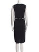 Emilio Pucci Scoop Neck Knee-Length Dress