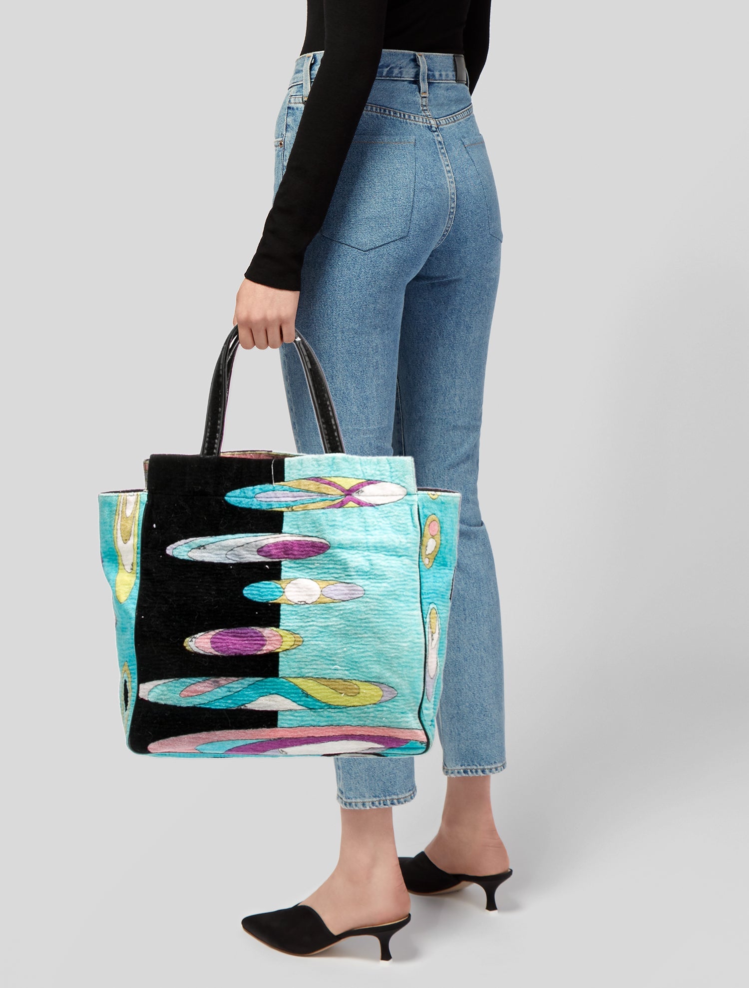 Emilio Pucci Terry Cloth Tote