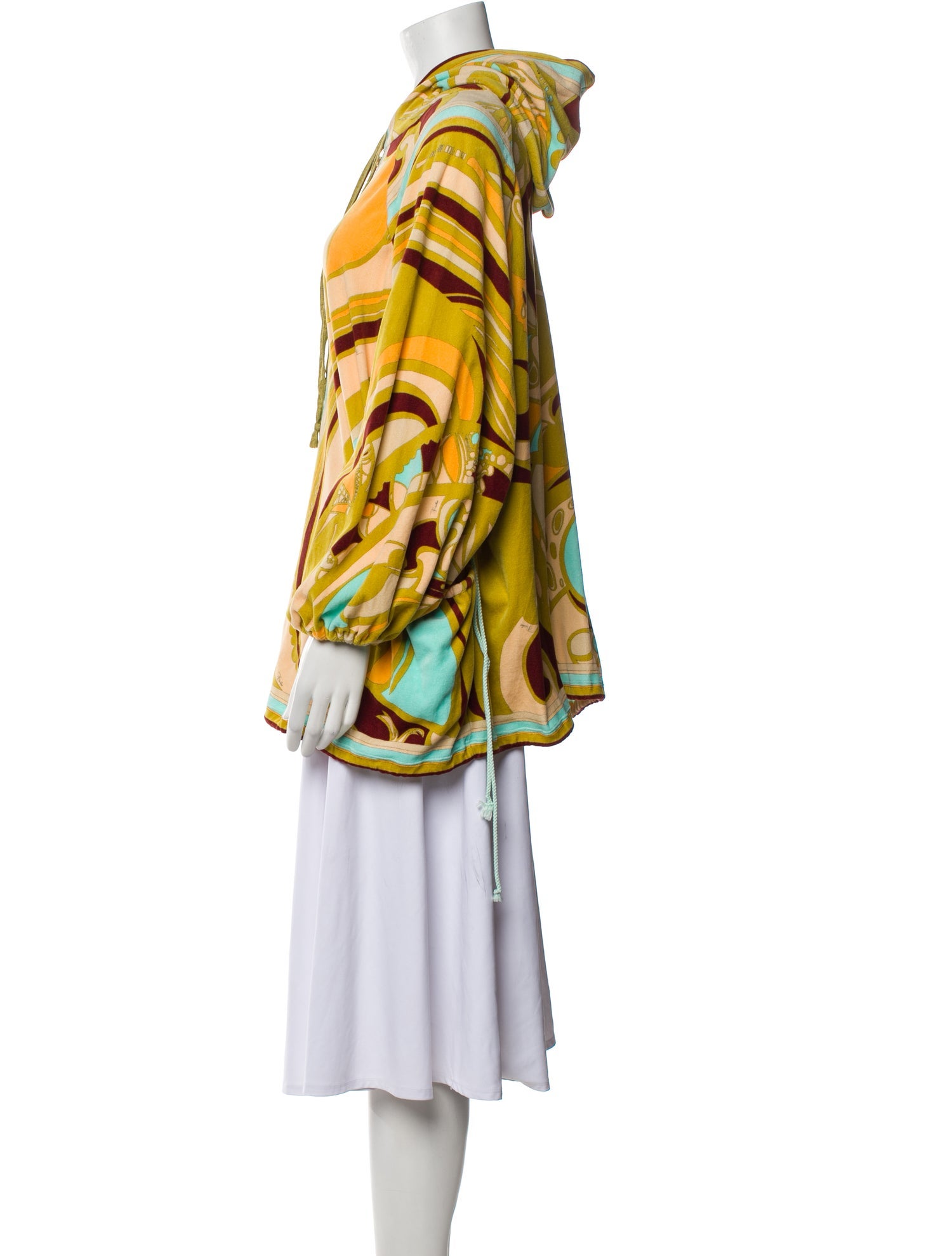 Emilio Pucci Printed V-Neck Tunic w/ Tags