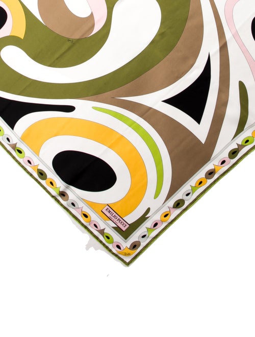 Emilio Pucci Silk Printed Scarf