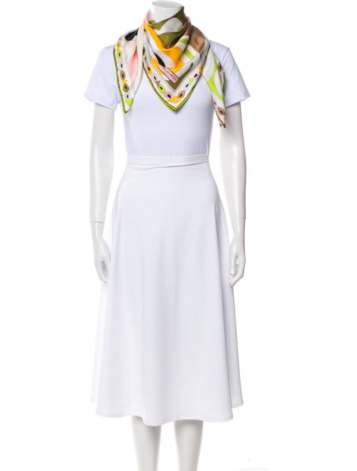 Emilio Pucci Silk Printed Scarf