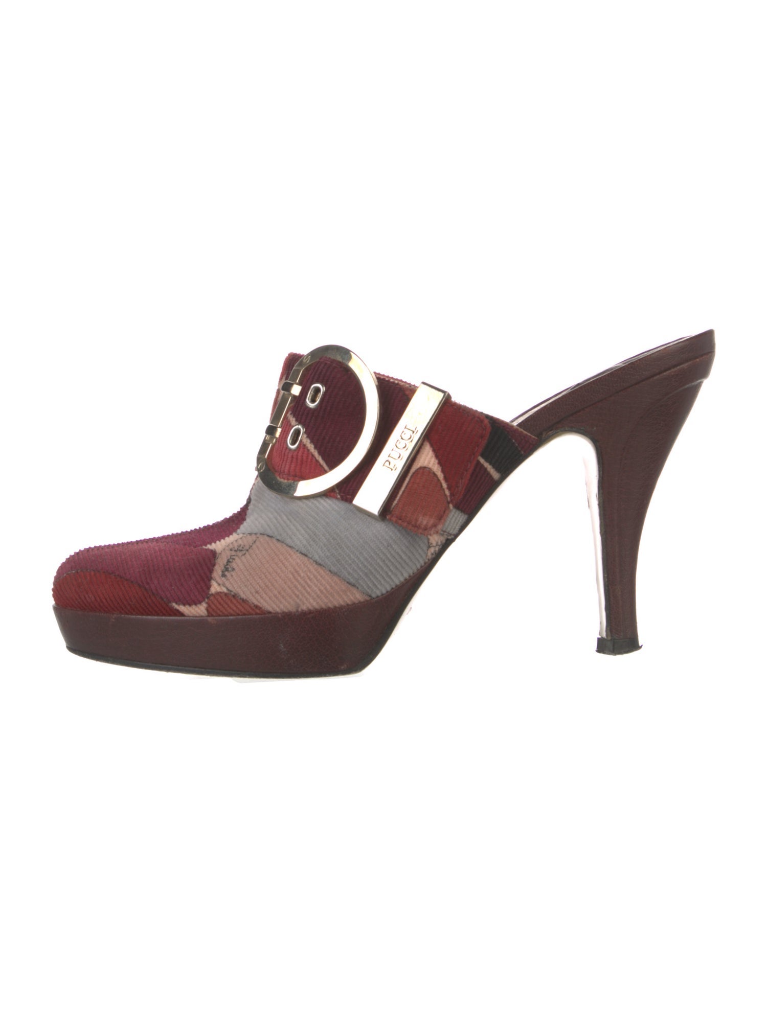 Emilio Pucci Printed Mules