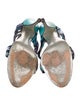 Emilio Pucci Silk Printed Slides
