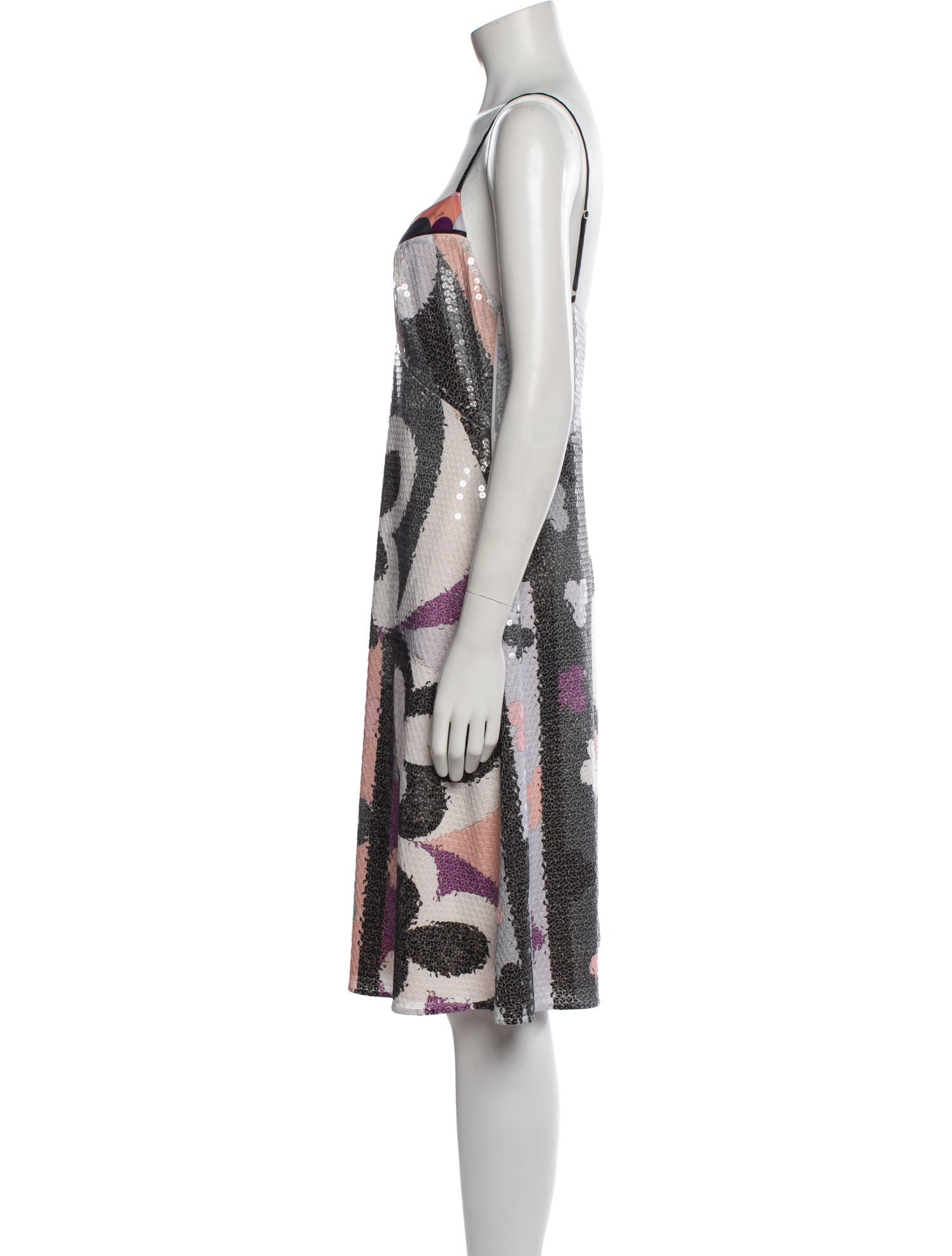 Emilio Pucci Printed Knee-Length Dress