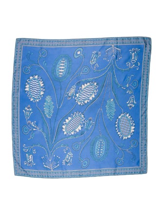 Emilio Pucci Silk Paisley Print Scarf