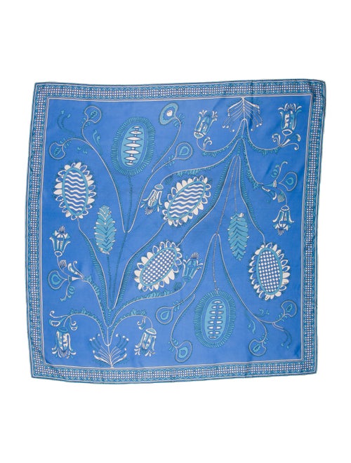 Emilio Pucci Silk Paisley Print Scarf