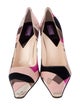 Emilio Pucci Satin Printed Pumps