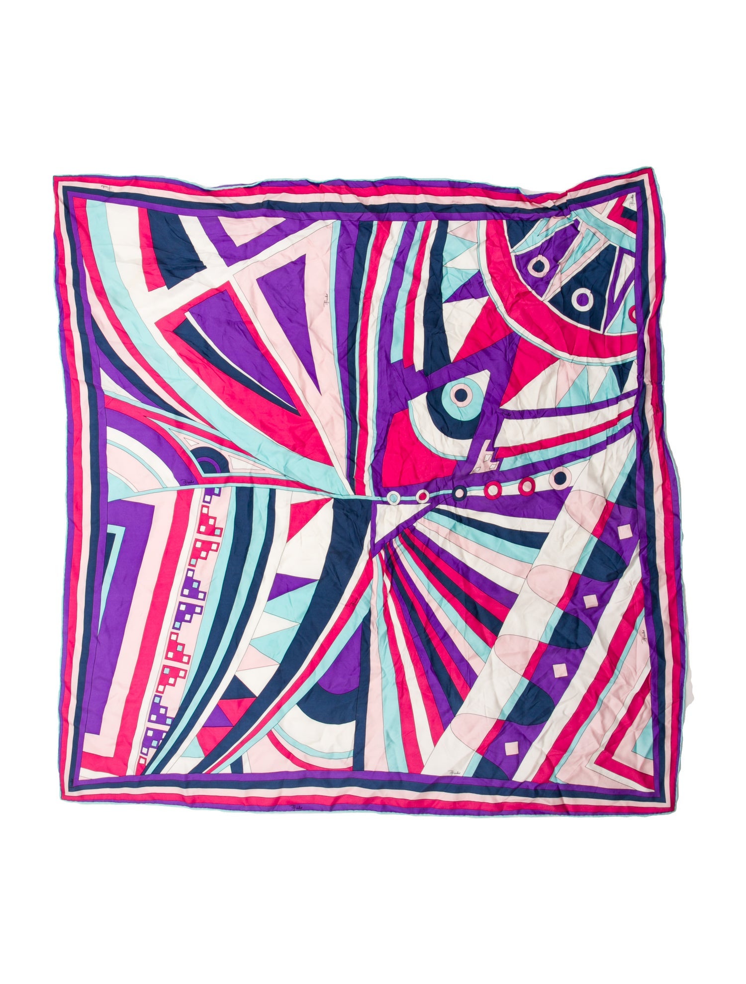 Emilio Pucci Silk Printed Scarf