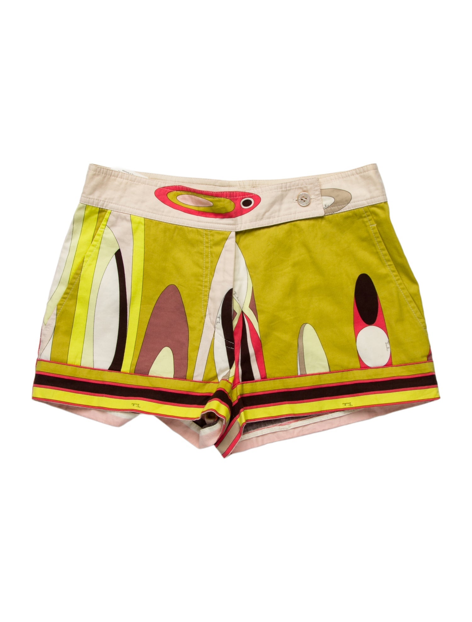 Emilio Pucci 1990's Mini Shorts