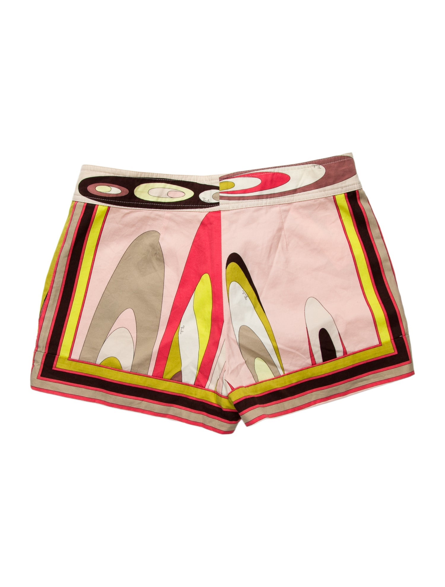 Emilio Pucci 1990's Mini Shorts