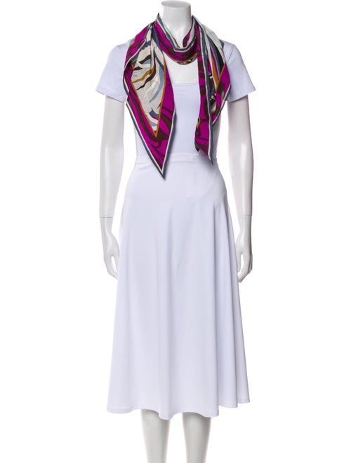 Emilio Pucci Silk Printed Scarf